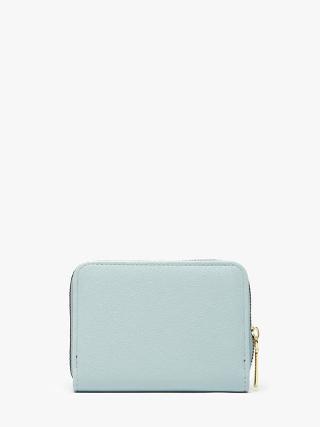 Portemonnee Button Miniprix Blauw safiano 78SM2666 ander zicht 2